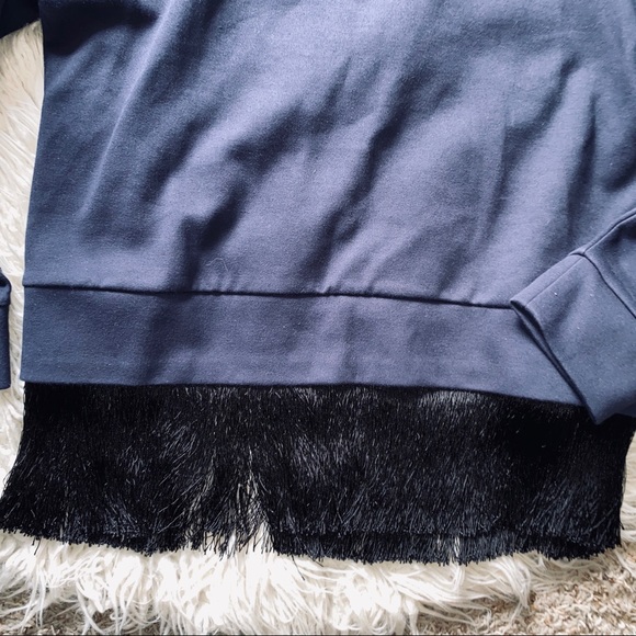 J Crew Fringe Hem Sweater - Picture 3 of 6